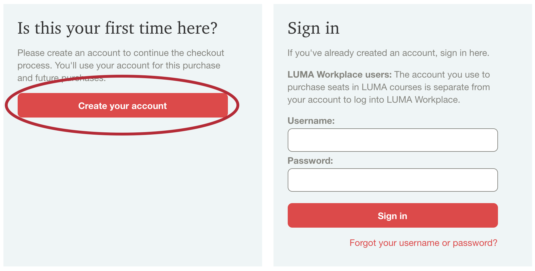 Shop.luma-institute.com_sign_in_screen_Create_your_account_button_highlighted.png